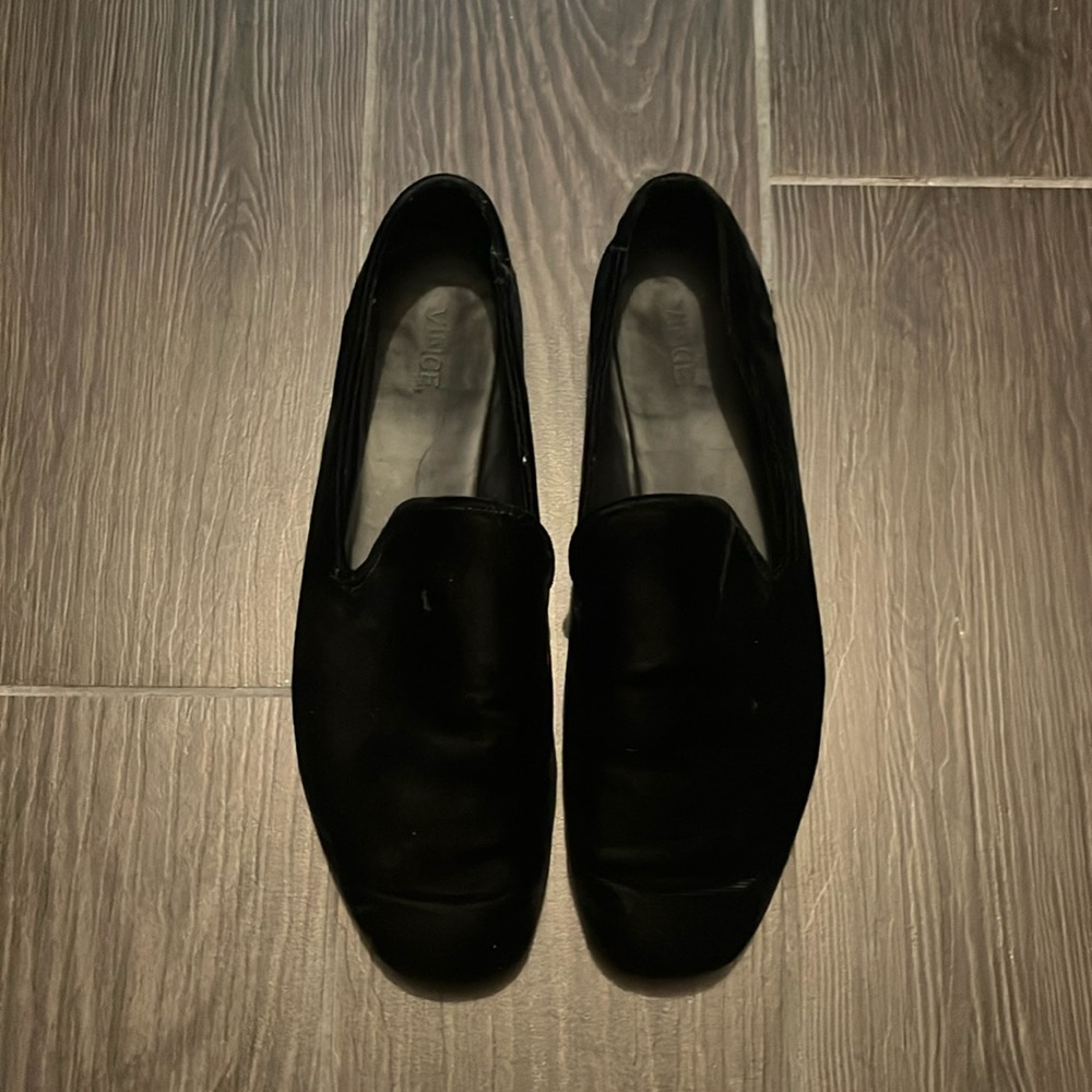 Vince Bray Velvet Loafers